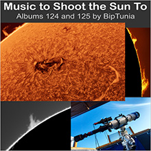 MUSIC TO SHOOT THE SUN TO - album cover and listen link