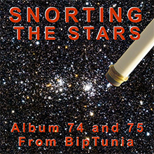SNORTING THE STARS album cover and listen link